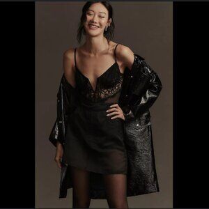 Brand New Pilcro Sheer Organza Mini Skirt